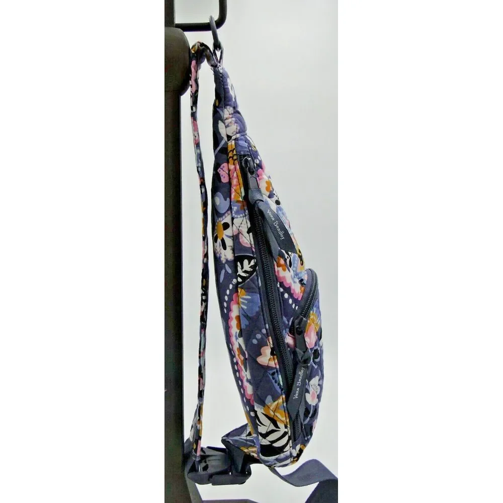 Vera Bradley Charmont‎ Meadow Sling Backpack Lighten Up Essential NWOT